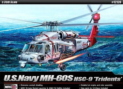 Academy 12120 MH-60S HSC-9 Tridents in 1:35 Academy 492120 Bausatz