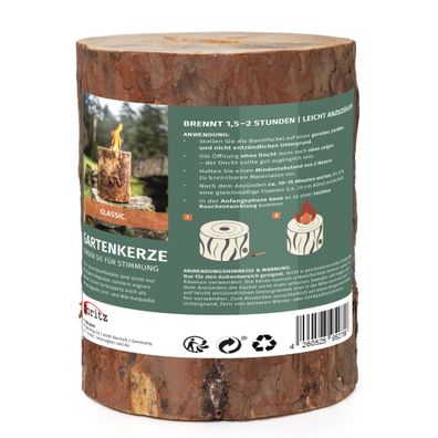 Schwedenfeuer Sorgen Sie für Stimmung