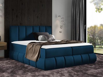 Boxspringbett Appolinia Modern Doppelbett Größenauswahl Design Schlafzimmer M24