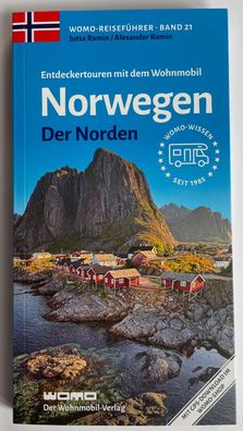 Entdeckertouren mit dem Wohnmobil Norwegen Der Norden WOMO Reiseführer Band 21 NEU