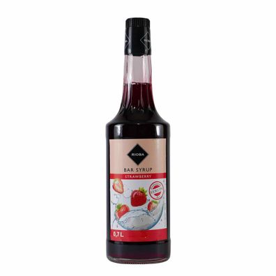 Rioba Strawberry (Erdbeer) Syrup