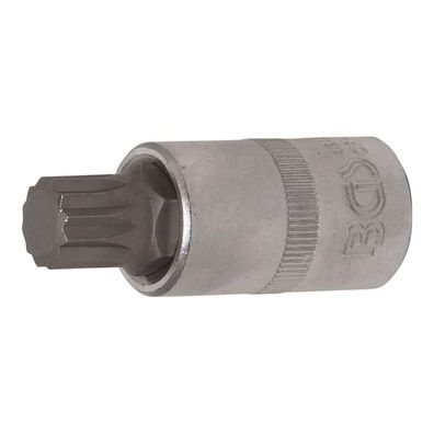 Bit-Einsatz, Innenvielzahn, 12,5(1/2), M14 x 55 mm