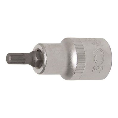 Bit-Einsatz, Innenvielzahn, 12,5 (1/2), 53 mm lang, M6