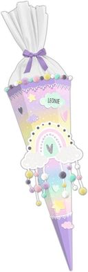 Schultüten Bastelset Easy Line Rainbow Regenbogen von Ursus
