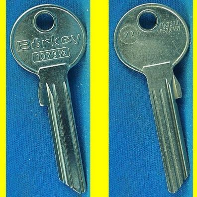 Schlüsselrohling Börkey 1073 1/2 X2 für verschiedene TOK, Winkhaus Profilzylinder