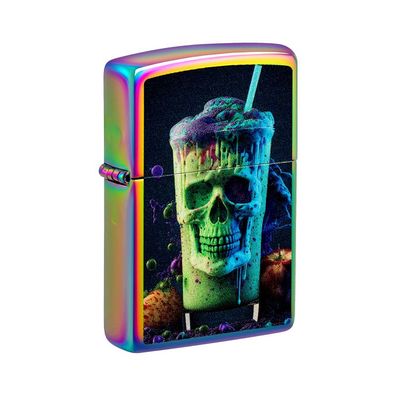 Zippo Benzin-Feuerzeug Spectrum color Skull Shake, unbefüllt 60007691
