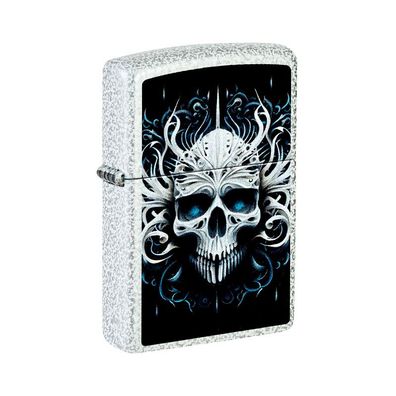 Zippo Benzin-Feuerzeug Glacier color Abstract Skull, unbefüllt 60007694
