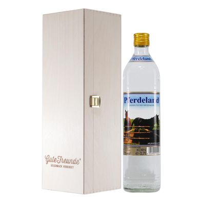 Mackenstedter Pferdeland Weizenkorn mit Geschenk-Holzkiste