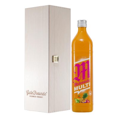 Mackenstedter Multi Likör mit Geschenk-Holzkiste
