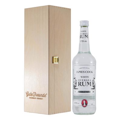 James Cook Oversea White Rum mit Geschenk-HK