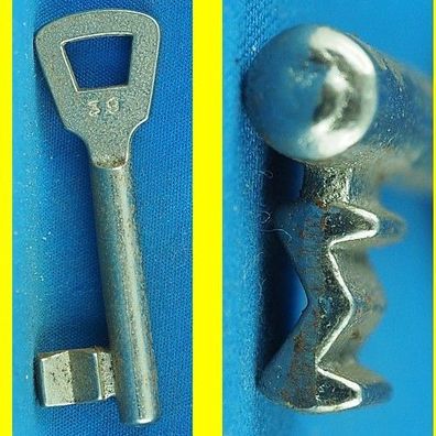 KiMa Kirchmann Einsteckschloss Schlüssel Serie 1 Profil 39