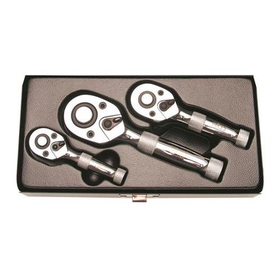 BGS-215 Mini-Umschaltknarren-Satz 6,3 (1/4) -10 (3/8) -12,5 (1/2)