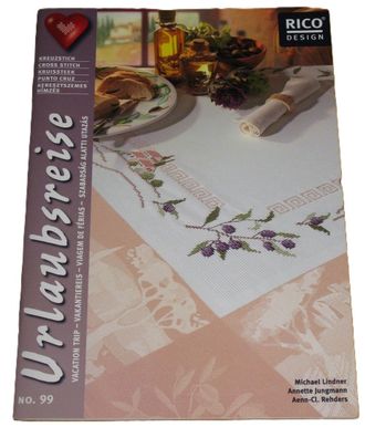 Urlaubsreise" - Heft 99 für gezählten Kreuzstich