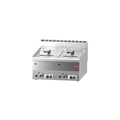 Gastronomie Gastro M Gasdoppelfritteuse 6060Frg 2 X 8L