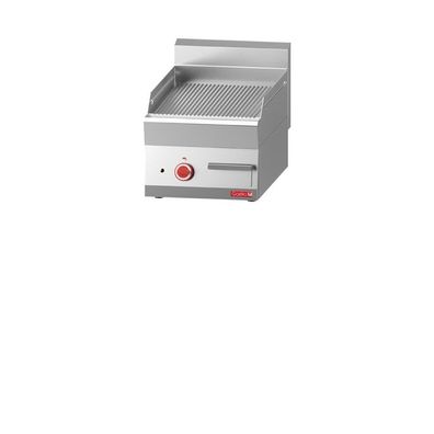 Gastro M 650 Elektrische Grillplatte 6540Ftre Gerillt