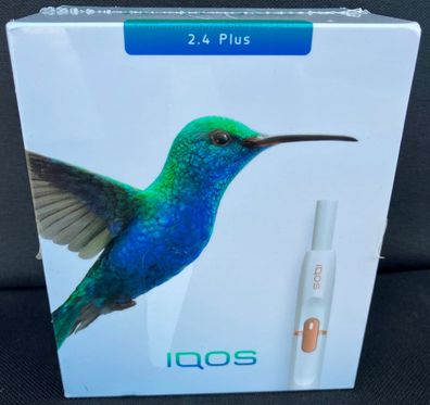 Philip Morris IQOS 2.4 Plus Starter Kit Zigarettenset Raucherset Weiß NEU!