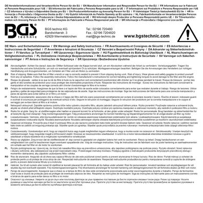 BGS-1007 Ölfilterkappe für MB Sprinter, 84 mm x 14-Kant
