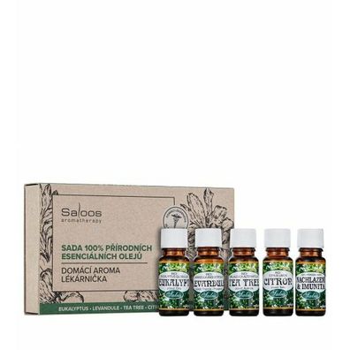 Saloos Home Aroma Apotheke 100% natürliches ätherisches Öl-Set