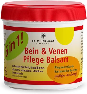 CristinenMoor Bein & Venenpflege Balsam 6 in 1!