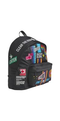 Dsquared2 Traveller Patch Rucksack mit Print