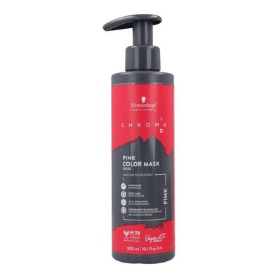 Semipermanente Färbemaske Schwarzkopf Igora Chroma Rosa 300 ml