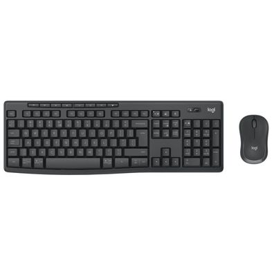 Logitech Desktop MK370 Wireless Black - US Layout