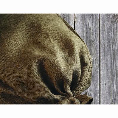 NOOR Gewebesack 60x105cm 3-er Set mit Kopfsaum aus Jute