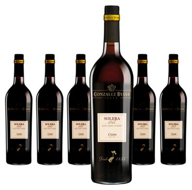 6 x González Byass Solera 1847 Cream
