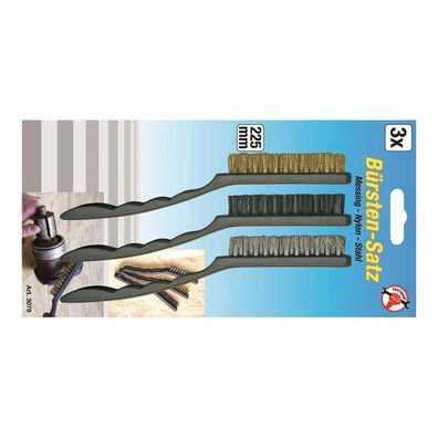 BGS-3079 Bürsten-Satz 3-tlg. 225 mm