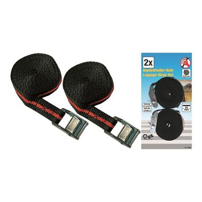 BGS-3599 Gepäckhalter-Satz 2,5 m x 25 mm 2-tlg