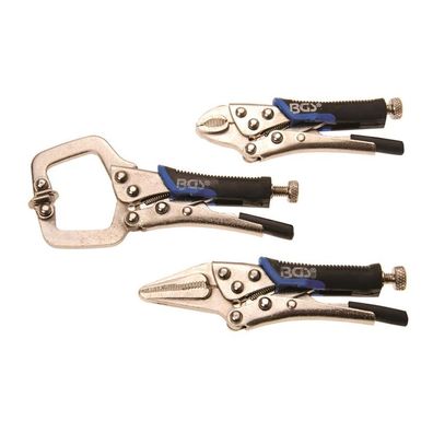 BGS-4499 Mini-Gripzangen-Satz 3-tlg