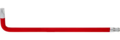 KS TOOLS Kugelkopf-Torx-Winkelstiftschlüssel, XL, T50, Rot