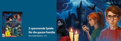 3in1: Mysterie Wimmelbild Paket - 3 spannende Vollversionen- PC Download Version
