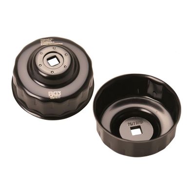 Ölfilterkappe 75/77 mm x 15-Kant