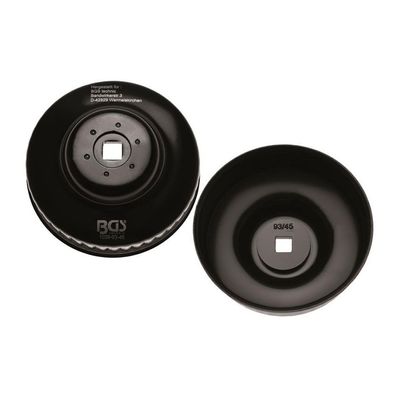 Ölfilterkappe 93 mm x 45 Rillen