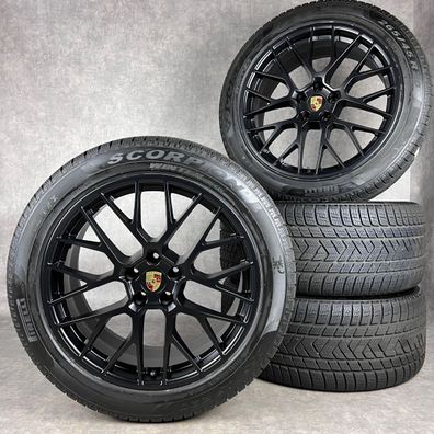 Winterräder Porsche Macan 1 + 2 20" Original RS Spyder Felgen GTS 95B044641J DOT24