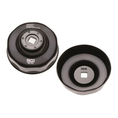 Ölfilterkappe 76 mm x 8-Kant