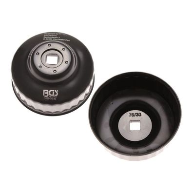 Ölfilterkappe 76 mm x 30 Rillen