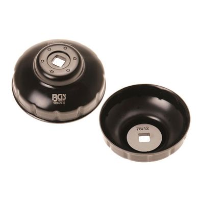 Ölfilterkappe 76 mm x 12 Rillen