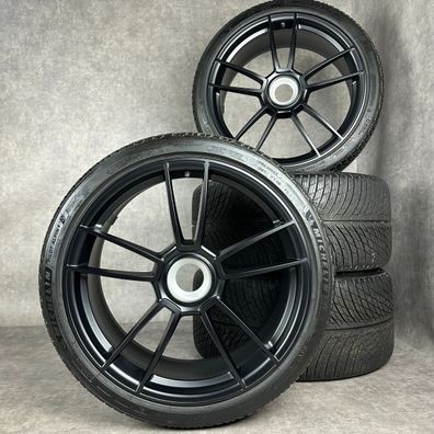 Winterräder Porsche 992.1 GTS Original 20 + 21 Zoll Zentralverschluß Felgen DOT22