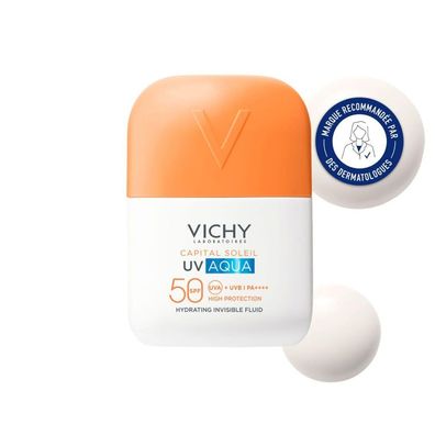 Capital SOLEIL UV AQUA unsichtbares Feuchtigkeitsfluid SPF50 50 ml