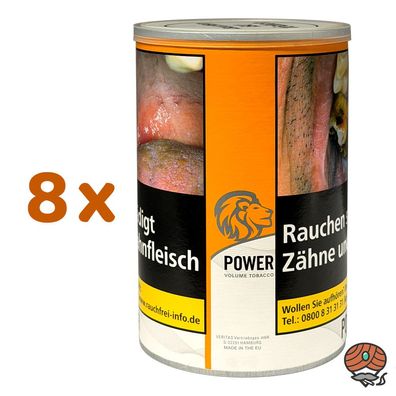 Power Volume Volumentabak Dose 8x 180g