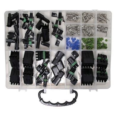 BGS-9096 Steckverbinder-Sortiment, wasserdicht, 232-tlg