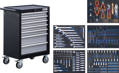 BGS-6060 Werkstattwagen 7 Schubladen mit 246 Werkzeugen