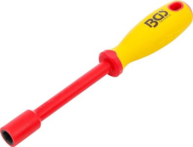 BGS-71092 VDE Steckschlüssel-Schraubendreher Sechskant SW 12 mm Klingenlänge 125 mm