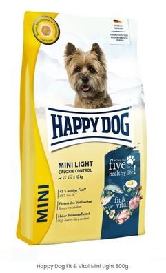 Happy Dog Fit & Vital Mini Light 800 g