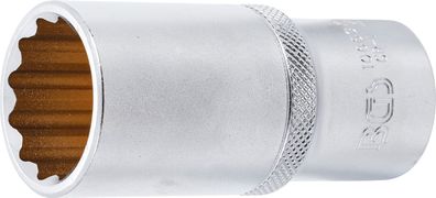 BGS-10663 Steckschlüssel-Einsatz Zwölfkant, tief Antrieb Innenvierkant 12,5 mm (1/2)