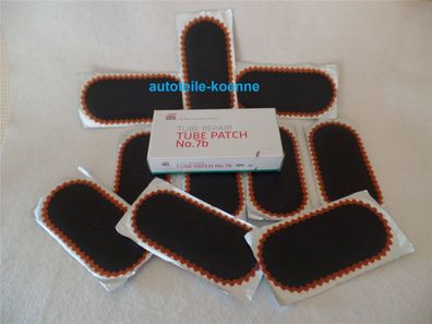 10x Schlauchflicken 7B 150X75 MM Rotrand Rema TIP TOP