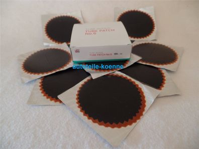 10x Schlauchflicken 6 Ø 116 MM Rotrand Rema TIP TOP 1 VPE