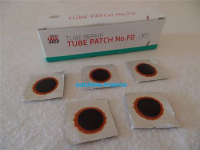 5x Schlauchflicken F0 Ø 16 MM Rotrand Rema TIP TOP